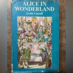 Vintage Alice in Wonderland hardcover with dust jacket Garden City, New York